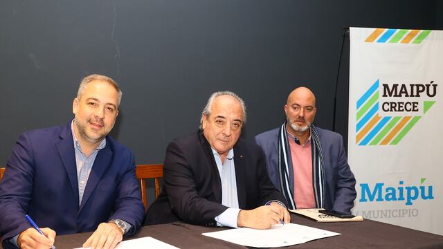 Matías Stevanato y Walter Bressia impulsan el enoturismo desde Maipú. Foto: Prensa Maipú