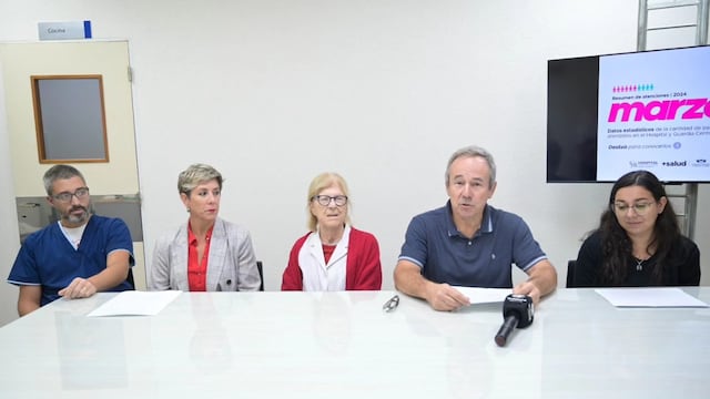 Conferencia de prensa Dengue en Arroyito Hospital Carlos Rodríguez