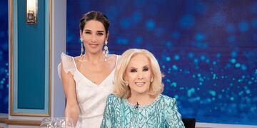 Juana Viale y Mirtha Legrand.