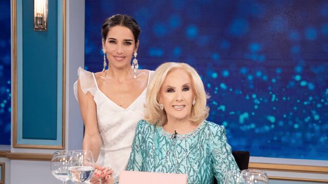 Juana Viale y Mirtha Legrand.