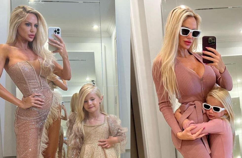 Dignos de Pinterest: Luciana Salazar y Matilda combinaron sus looks para viajar de vacaciones