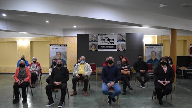 Algunos referentes de distintos barrios de Villa Carlos Paz que Apoyan a Vecinos e Instituciones.