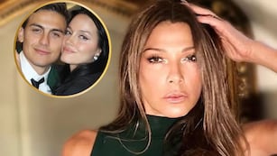 Catherine Fulop, Oriana Sabatini y Paulo Dybala.