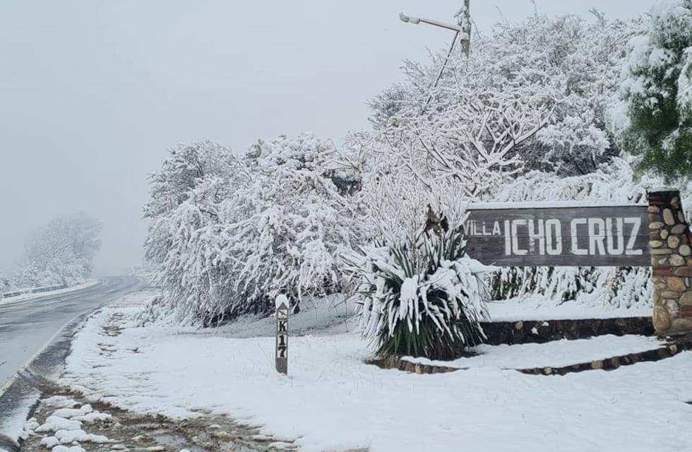 ¿Llegará la nieve?: el pronóstico indica posibles nevadas en Punilla para este jueves