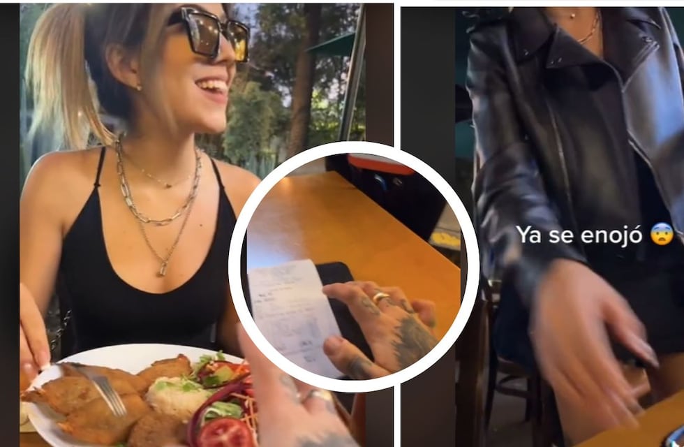 La invitó a comer en su primera cita, le pidió que pagara la mitad de la cuenta y su reacción se hizo viral