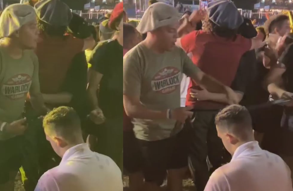 Video viral: le curó el empacho a su amigo en pleno Festival Nacional de Doma y Folklore de Jesús María