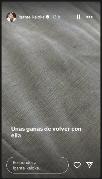 L-Gante apareció con Tamara Báez y dejó un sugerente mensaje que aviva la reconciliación