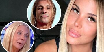 Charlotte Caniggia habló sobre la relación que tiene con sus padres. (Collage web)