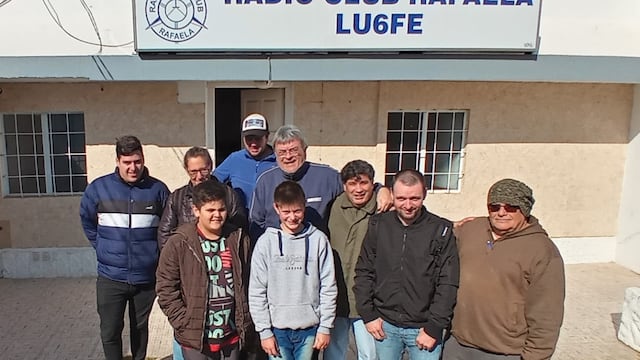 Nuevos radioaficionados en Rafaela