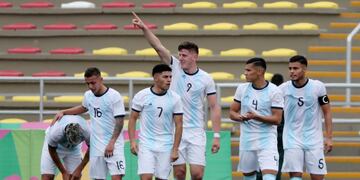 Así fueron los goles del cordobés Gaich en los Panamericanos Lima 2019