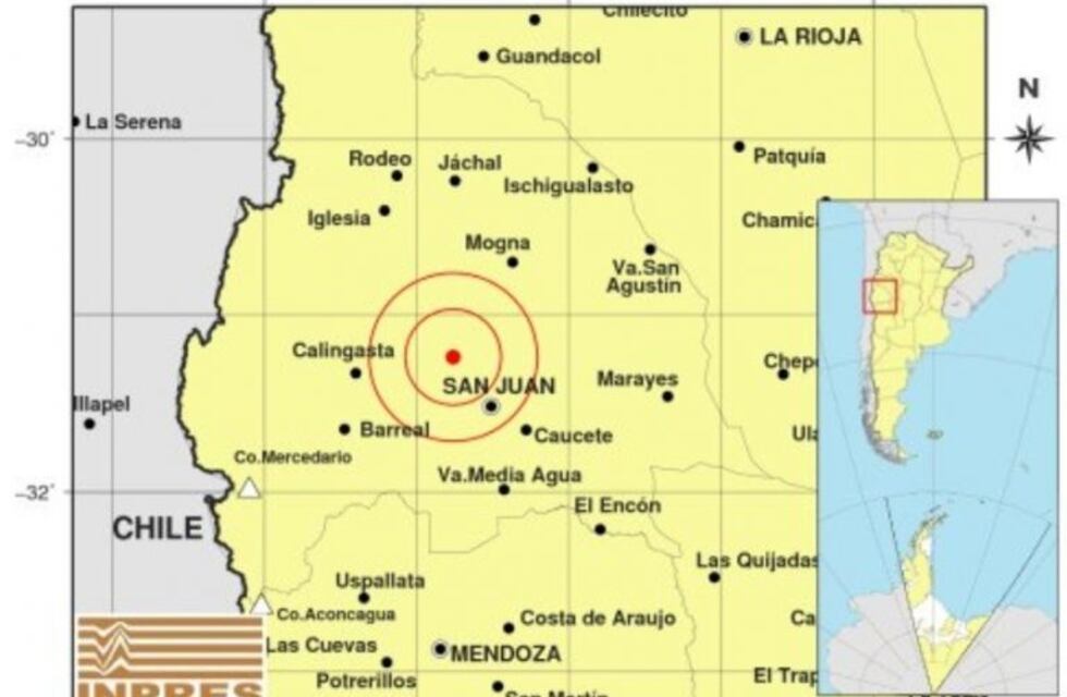 Un fuerte sismo ocurrió en San Juan y sacudió Mendoza