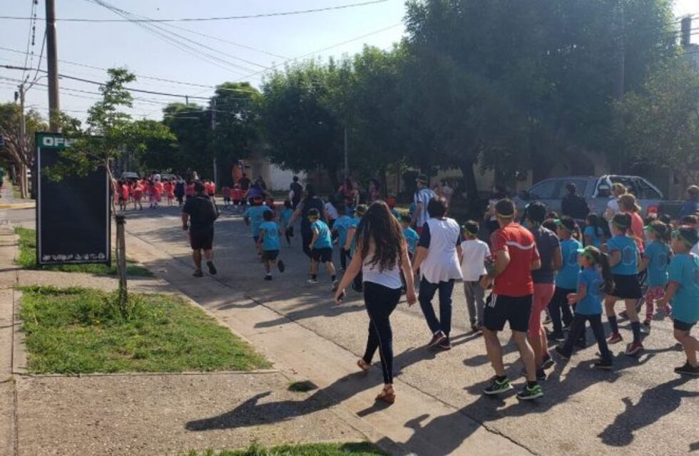 Jesús María: el colegio Estrada celebró sus 98° aniversario a pura maraton