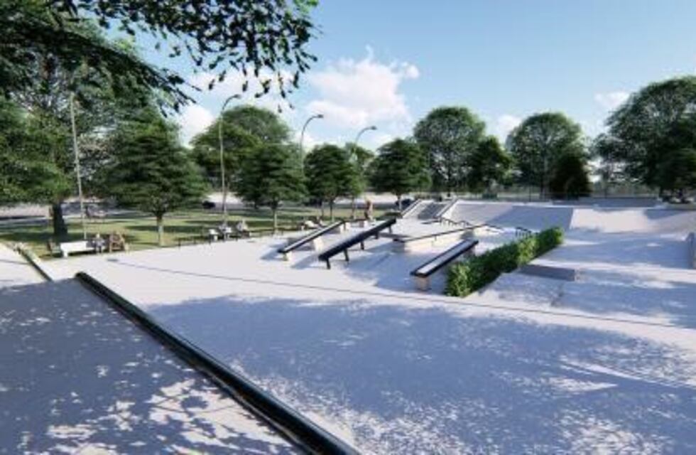 Skate Park en Barrio Güemes: un azuleño sueña con agrandarlo