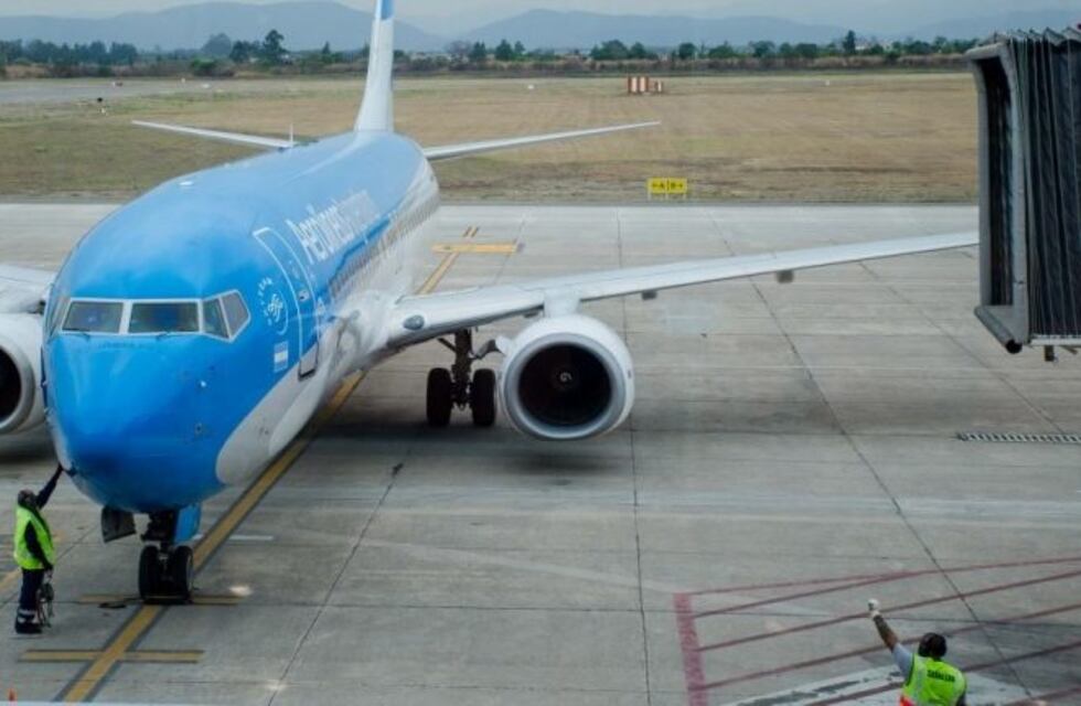 Llegó el primer vuelo desde el inicio de la pandemia