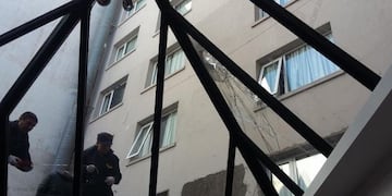 Estudiante del Carlos Pellegrini cayó del cuarto piso de un hotel en Bariloche\u002E Foto: Twitter