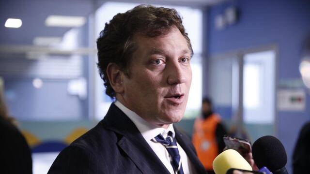 El presidente de la Conmebol, Alejandro Domínguez. (EFE/Federico Anfitti)