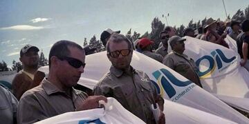 Los 450 empleados de Oil esperan mantener sus puestos en la planta del cordón industrial\u002E (@luiscontigiani)