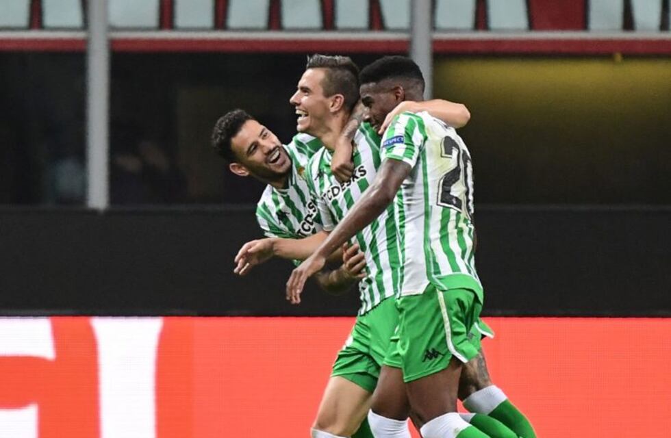 Lo Celso clavó un golazo en el triunfo del Betis ante el Milan