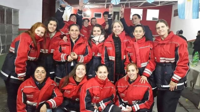 Bomberos Voluntarios de Villa Carlos Paz\u002E (Foto: Facebook)\u002E