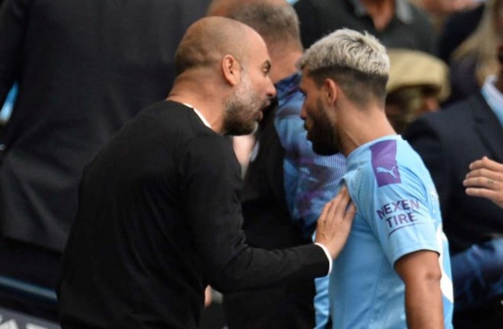 Pep Guardiola explicó los motivos de la pelea con el "Kun" Agüero que se hizo viral