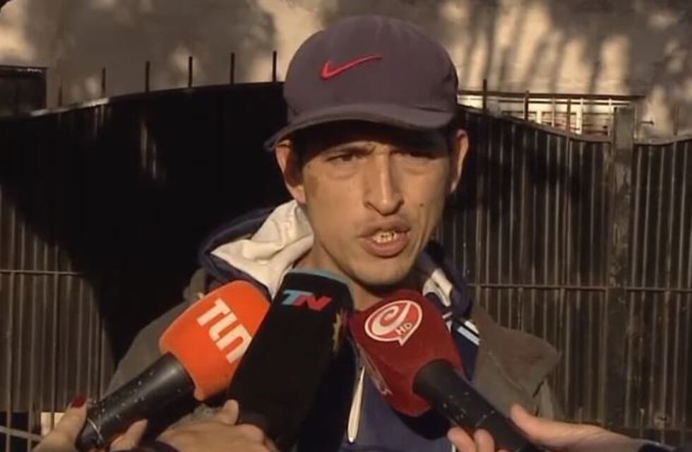 El cartonero que encontró al bebé abandonado en Merlo: "Lo vi y se me hizo un nudo en el pecho"