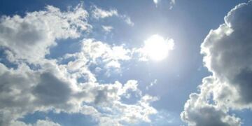 Sol y nubes\u002E Rawson\u002E