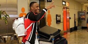 Jaime Ayoví arribó este viernes a Mendoza para sumarse al plantel del \