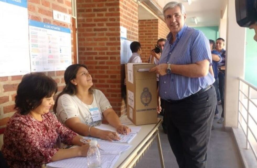 Haquim alentó a "manifestar el pensamiento a través del voto y de cara al futuro"