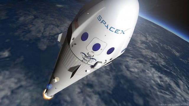 SpaceX espera llevar los primeros turistas al espacio a fines de este año.