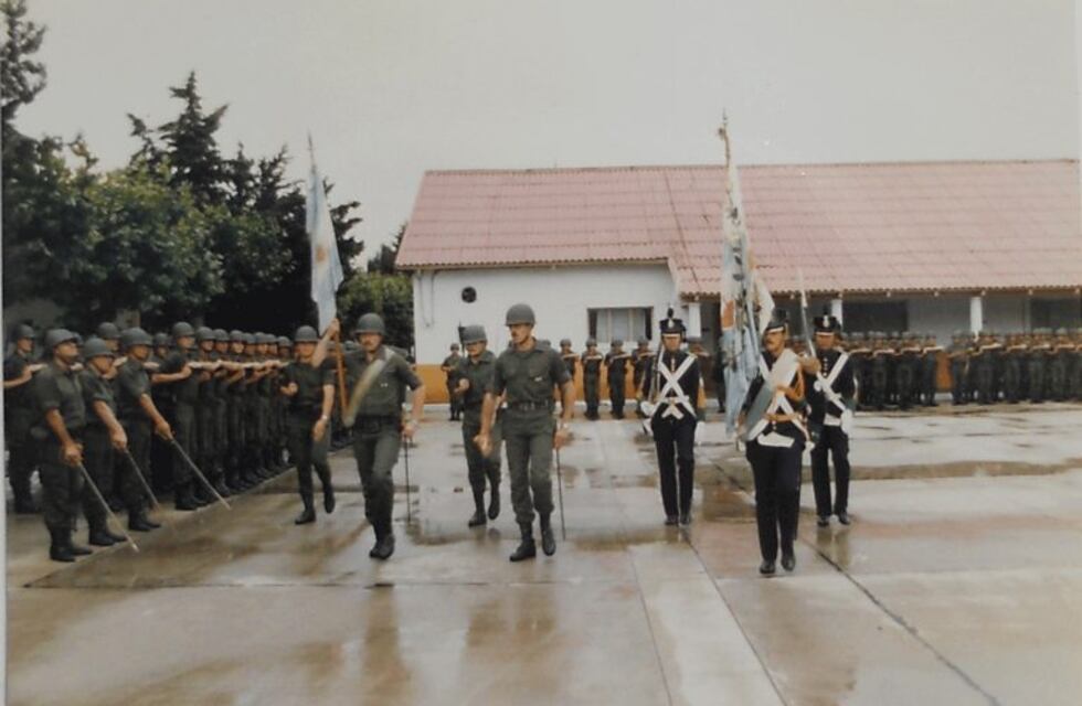 La aventura de la bandera de guerra del Regimiento de Infantería Mecanizada 7 en Malvinas