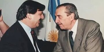 Mario Negri, candidato a Gobernador, y un homenaje para el inolvidable ex Presidente\u002E