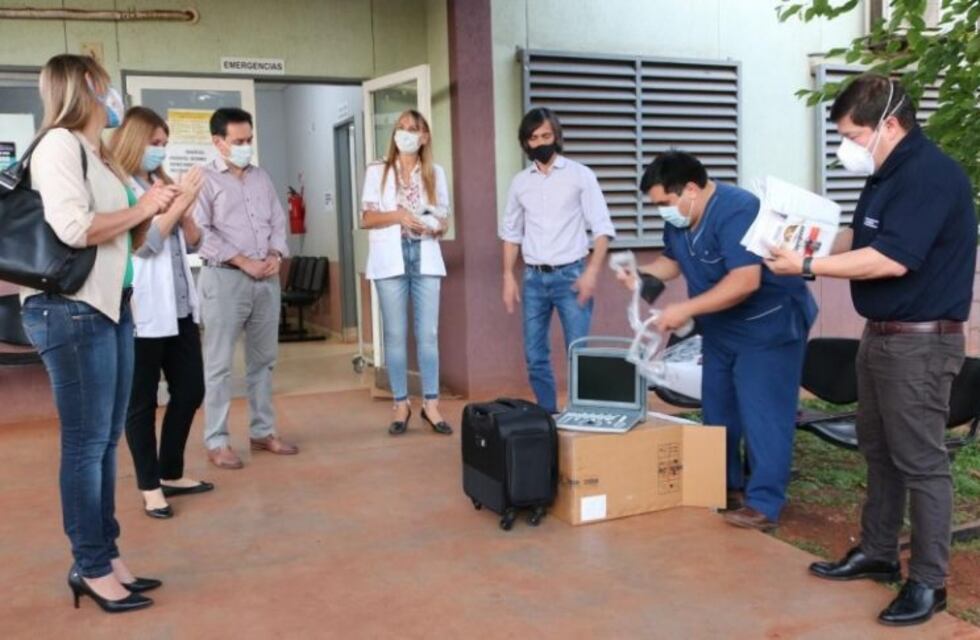 El hospital de Montecarlo recibió equipos de Salud Pública