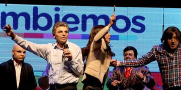 Macri y Cristina