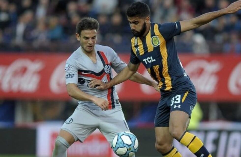 San Lorenzo y Rosario Central empataron 2-2 y comparten la punta de la Superliga