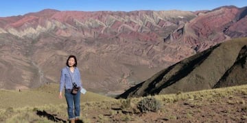 La televisión japonesa visitó jujuy para mostra a su audiencia las fantásticas montañas del Hornocal\u002E