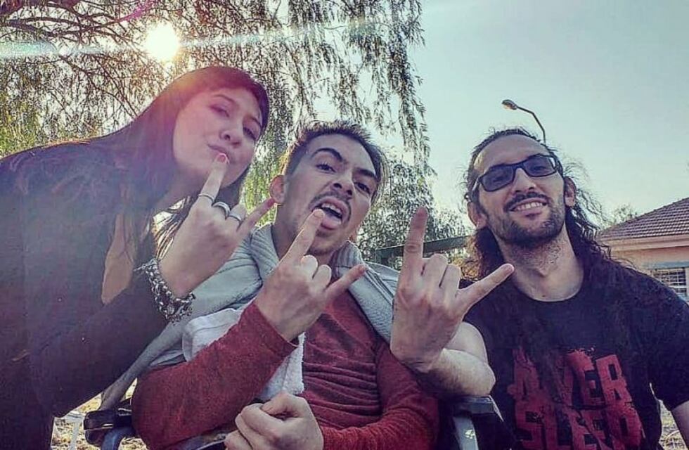 Tras el tremendo accidente, Dani Miranda da sus primeros pasos y no piensa rendirse