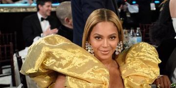 Beyoncé en los Globos de Oro (Foto:EFE)