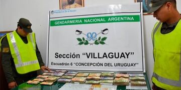 Dinero incautado por Gendarmería Nacional\nCrédito: GN