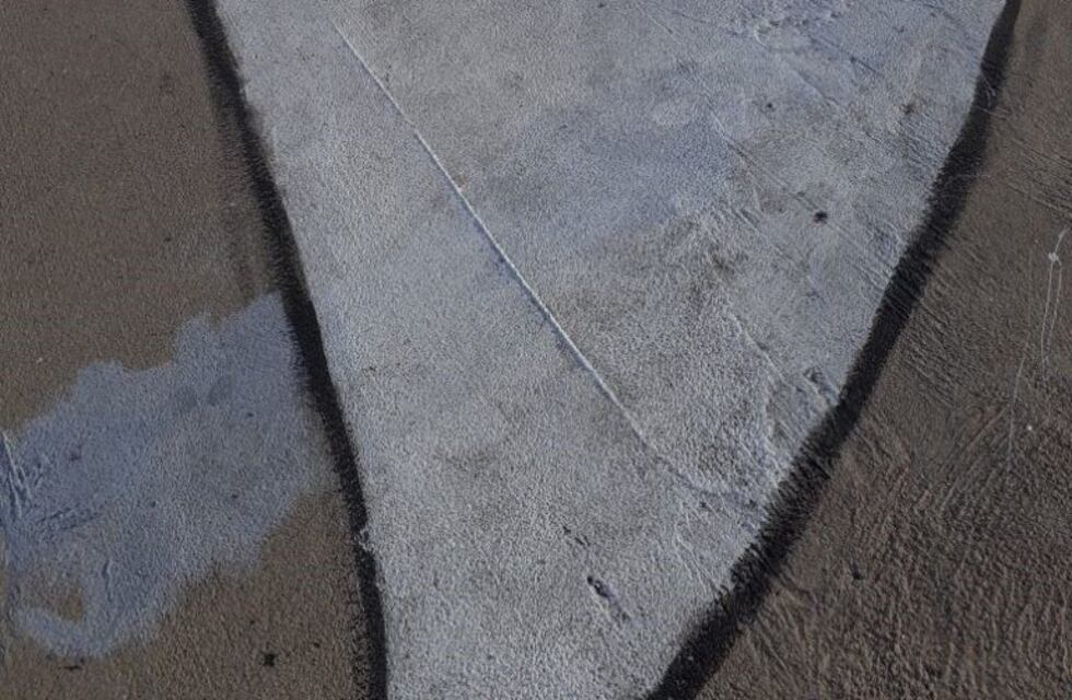 Dañan una pintura de Abuelas y convocan a vecinos a repararla