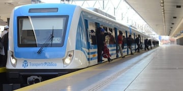 Viajar tren Sarmiento