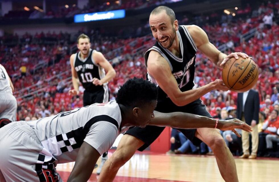 Ginobili anotó dos puntos en la clasificación de San Antonio a la final de la Conferencia Oeste