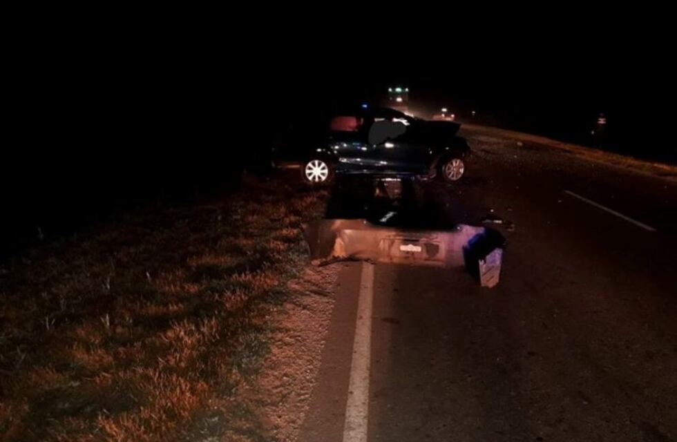 Dos muertos en un accidente en la ruta 13