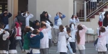 Simulacro sismo en Mendoza\u002E