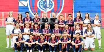 Equipo de fútbol femenino de San Lorenzo de Almagro\u002E (Club San Lorenzo)