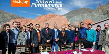 Vía Jujuy en vivo desde Purmamarca