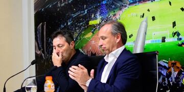 La emoción de Fassi y Kudelka en la despedida del entrenador de Talleres\u002E