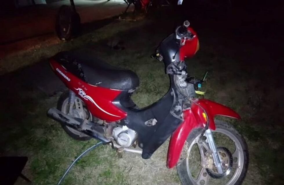 Recuperaron moto y bicicleta en un allanamiento de urgencia en Los Provincianos