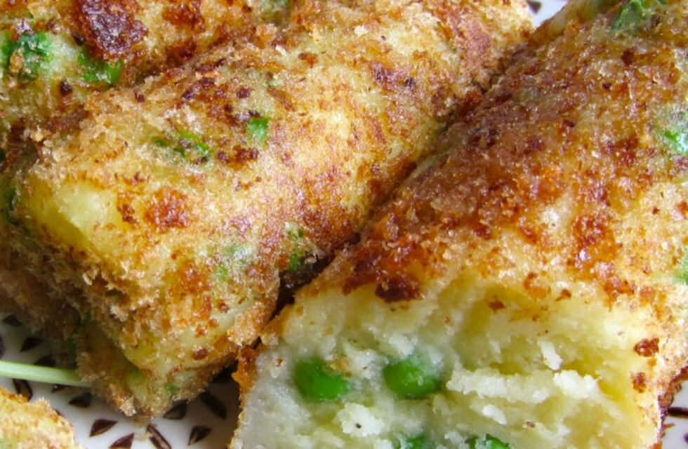 Receta para hacer croquetas de arvejas