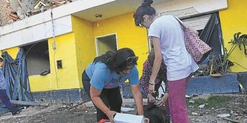 El 14 de noviembre de 2014 se demolieron las casas colindantes con la Quimica Raponi, en Alta Córdoba\u002E