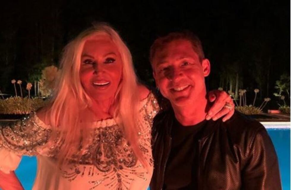 Adrián Suar le regaló a Susana Giménez una ¡caja de herramientas!